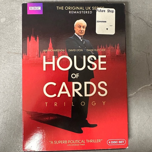 Other - BBC Original UK Series ‘House of Cards’  4 Disc Set